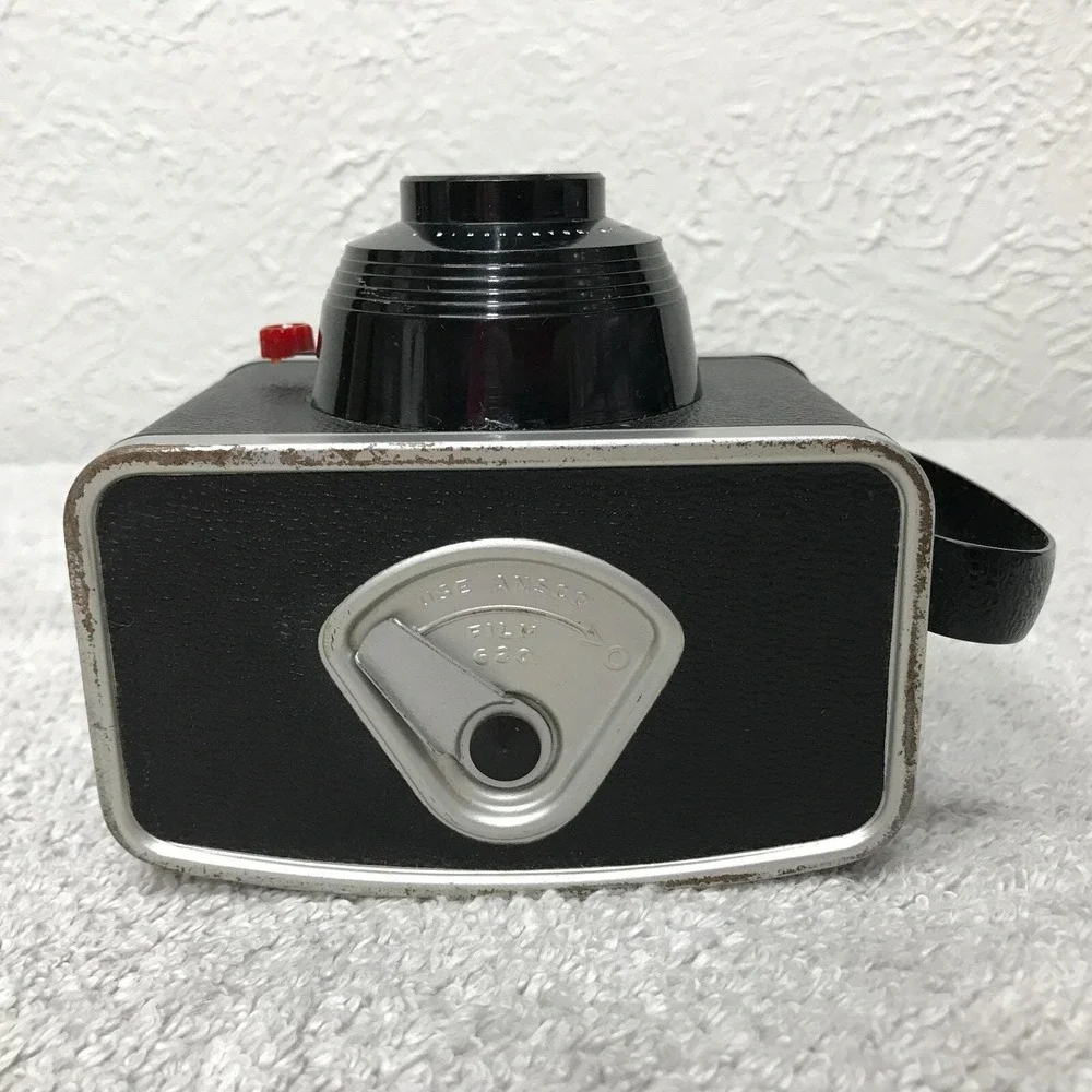 Vintage Ansco ReadyFlash Camera Bakelite Box Style USA 1950s Retro Display